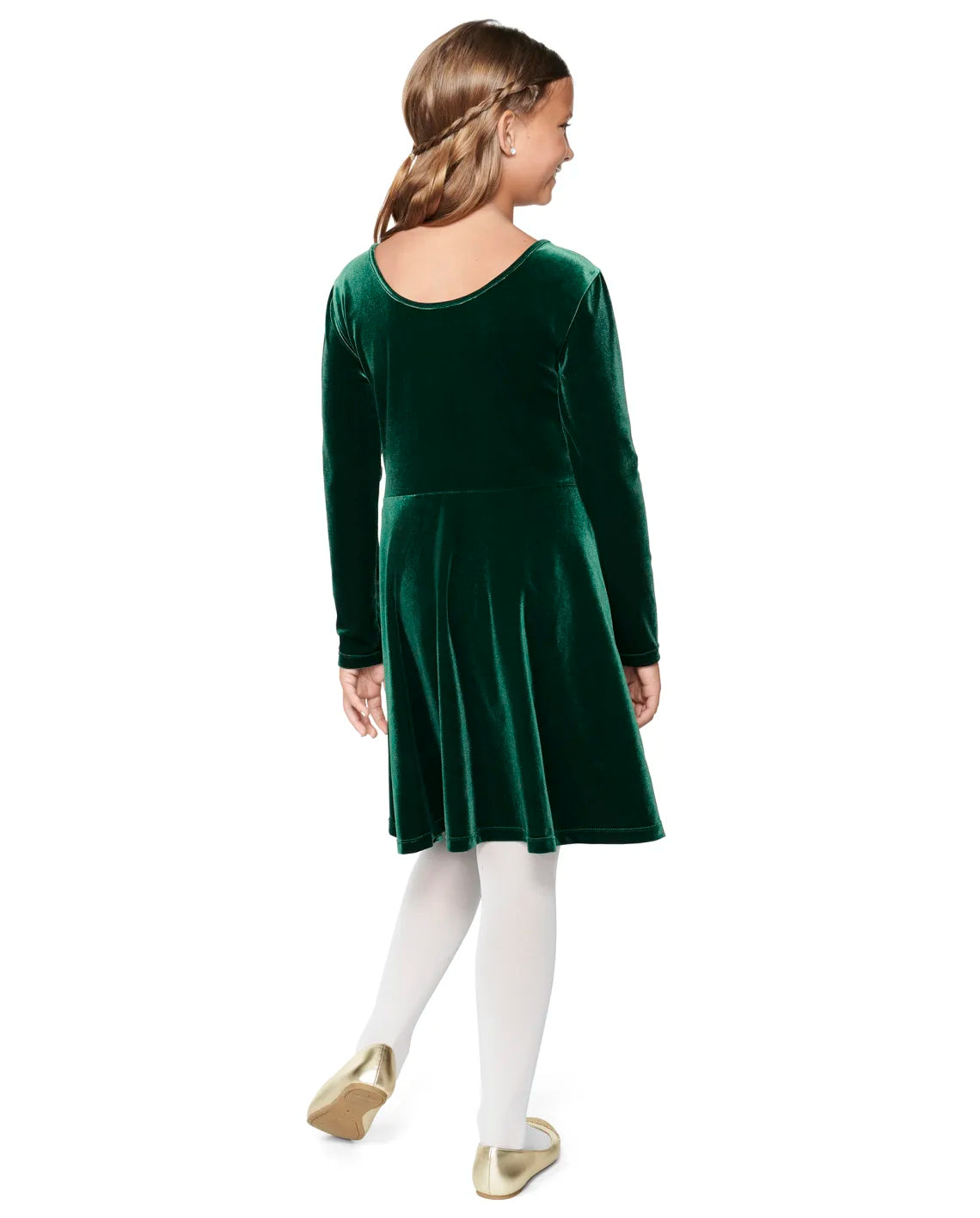 Vestido verde niña velvet Childrens Place 12m a 16 años 75691504