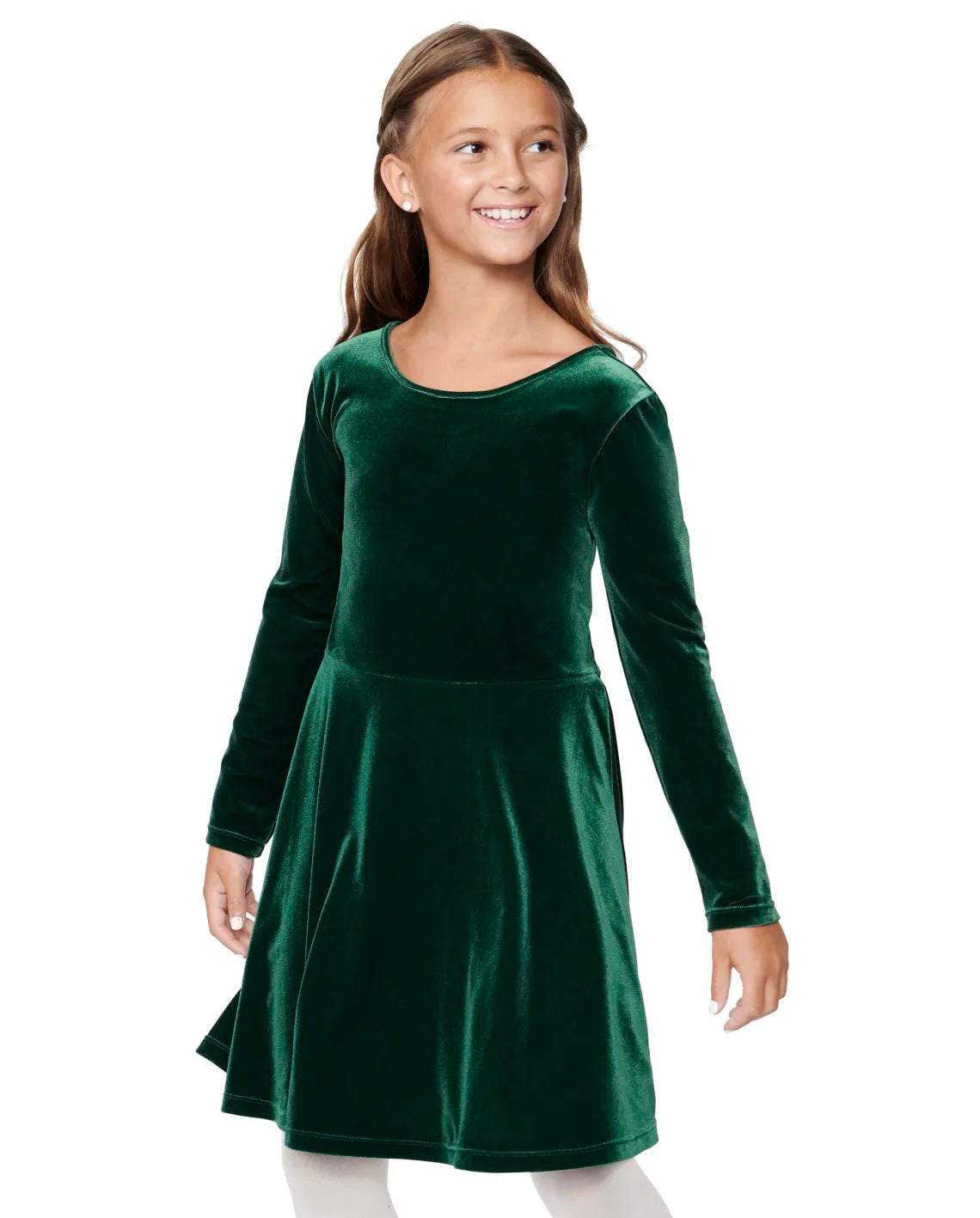 Vestido verde niña velvet Childrens Place 12m a 16 años 75691504