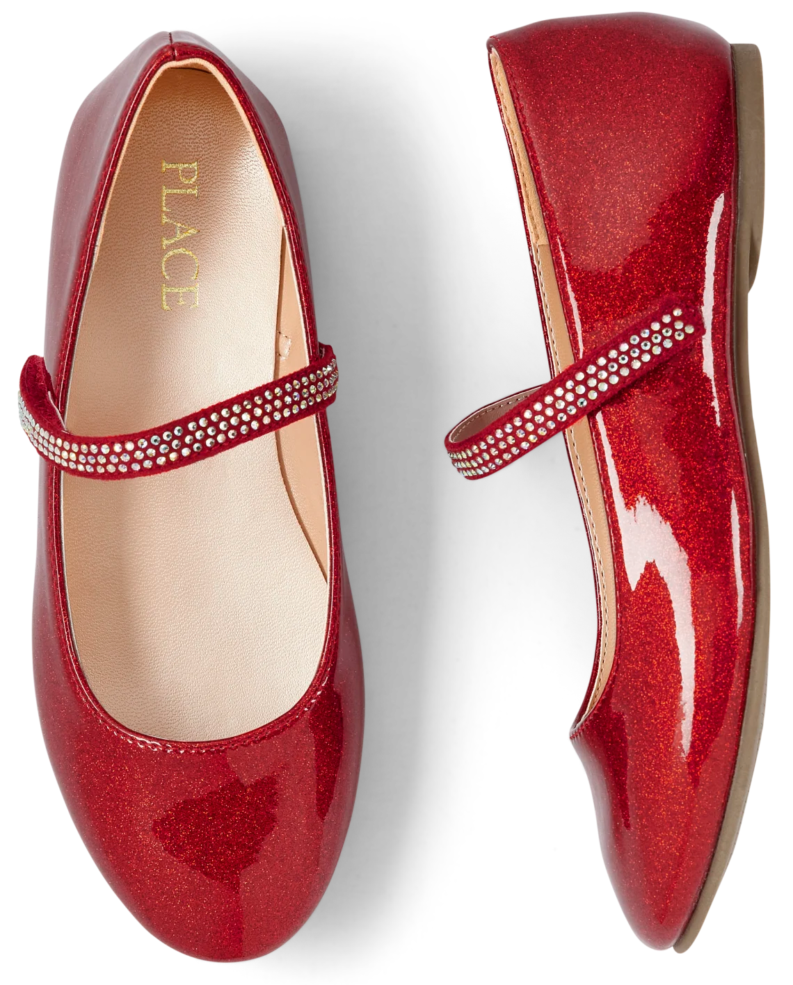 Kima Shop Zapatillas Rojas Para Niña Zapatillas Ballet H&m