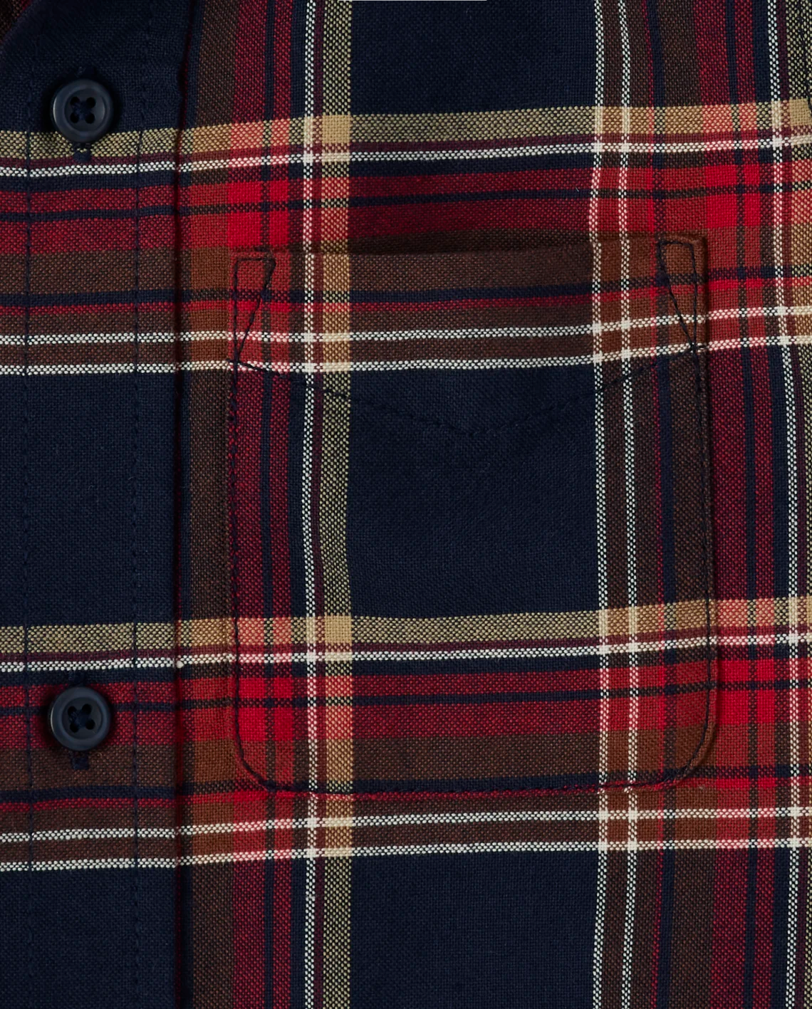 Camisa azul roja cuadros Childrens place niño formal