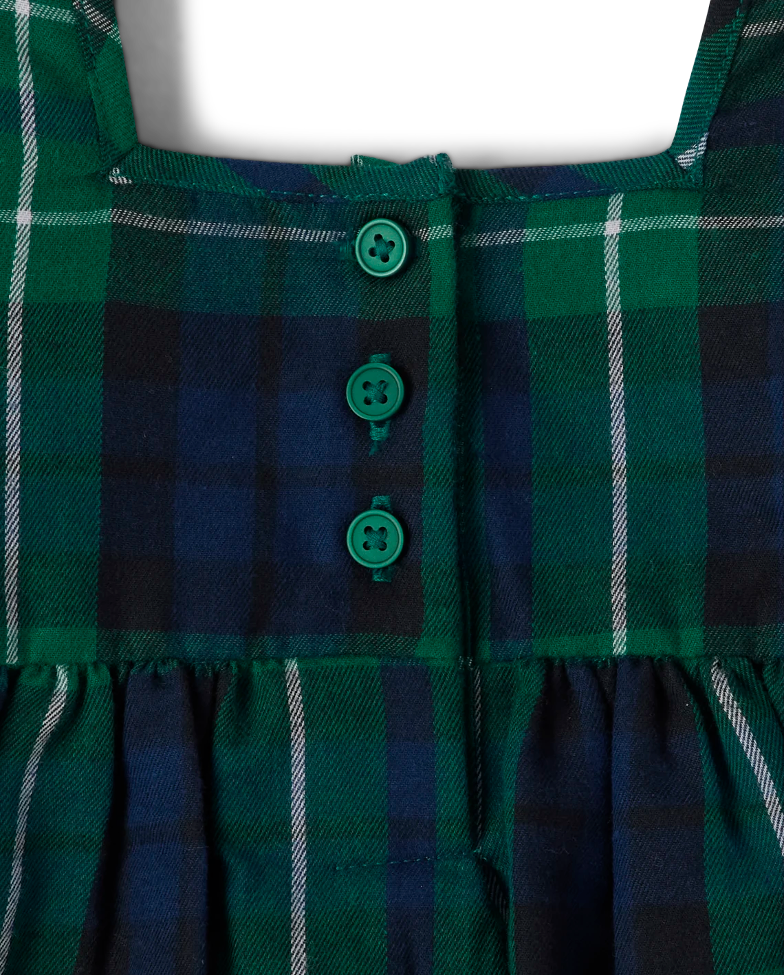 Vestido verde cuadros niña Children's Place 0/3m a 16 77678832