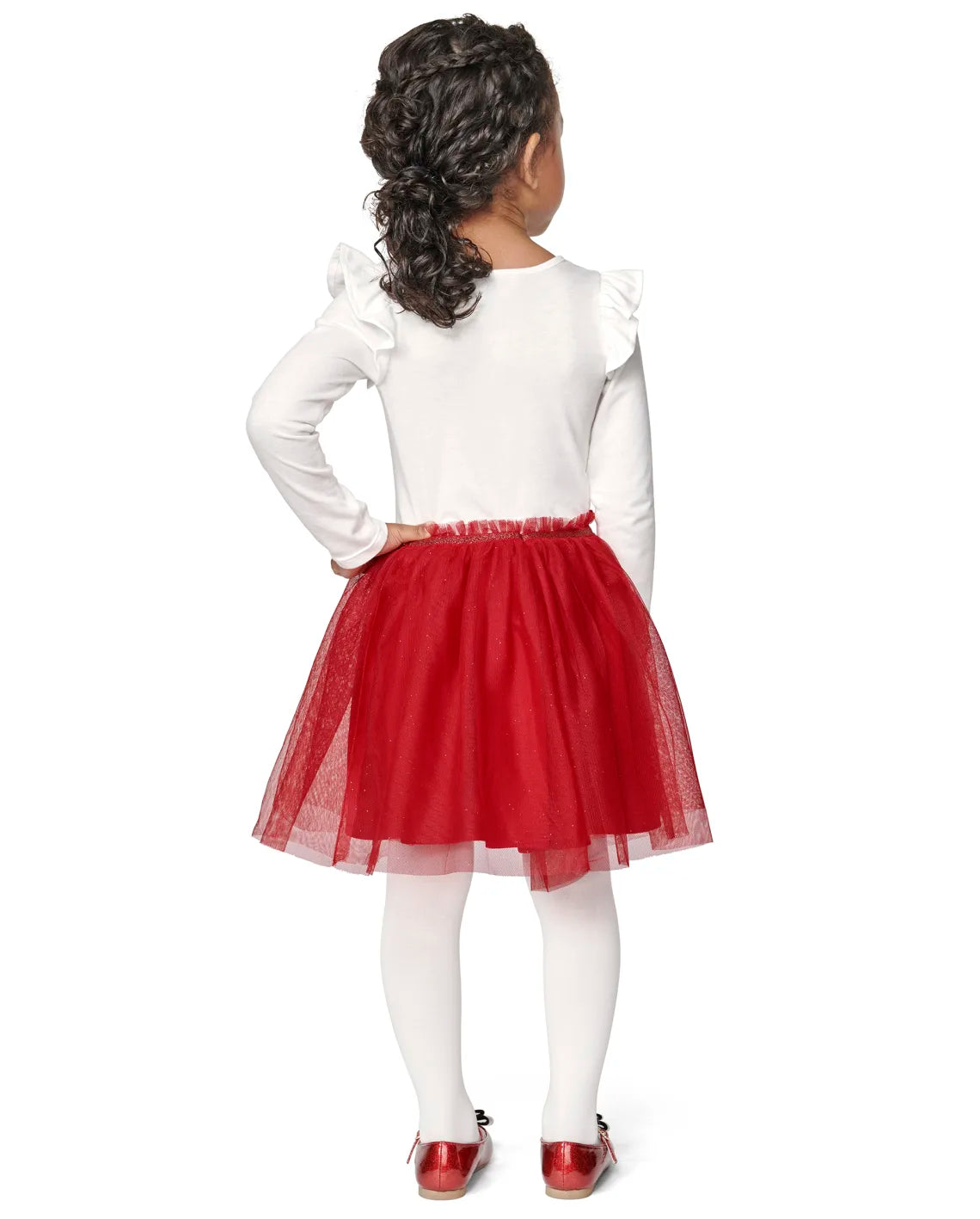 Vestido love rojo childrens place niña