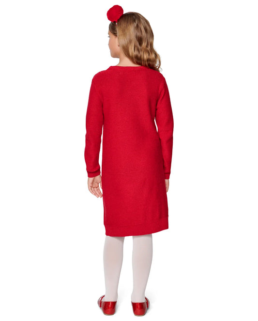Vestido rojo sueter sweater Childrens Place 7 a 16 años 22570736