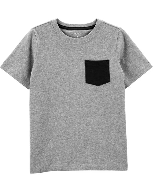 Camisa gris bolsa Carters niño promo 2x1000