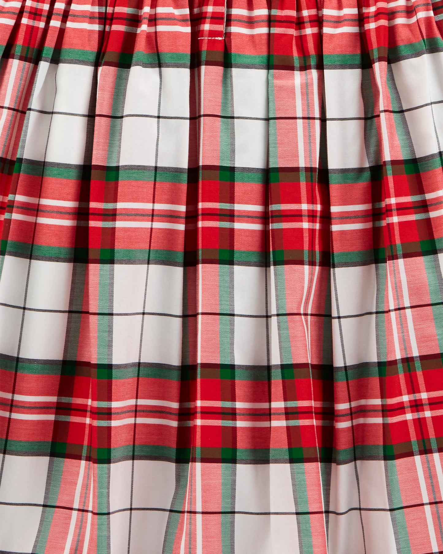 Vestido rojo cuadros rayita verde carters 66611696