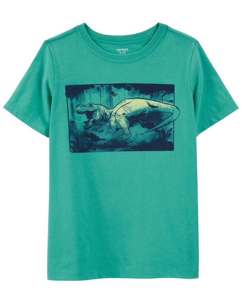 Camisa verde Dinosaurios niño Carters promo 4x1000