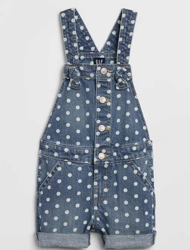 Overall Shortall Denim Jean Gap 24610979