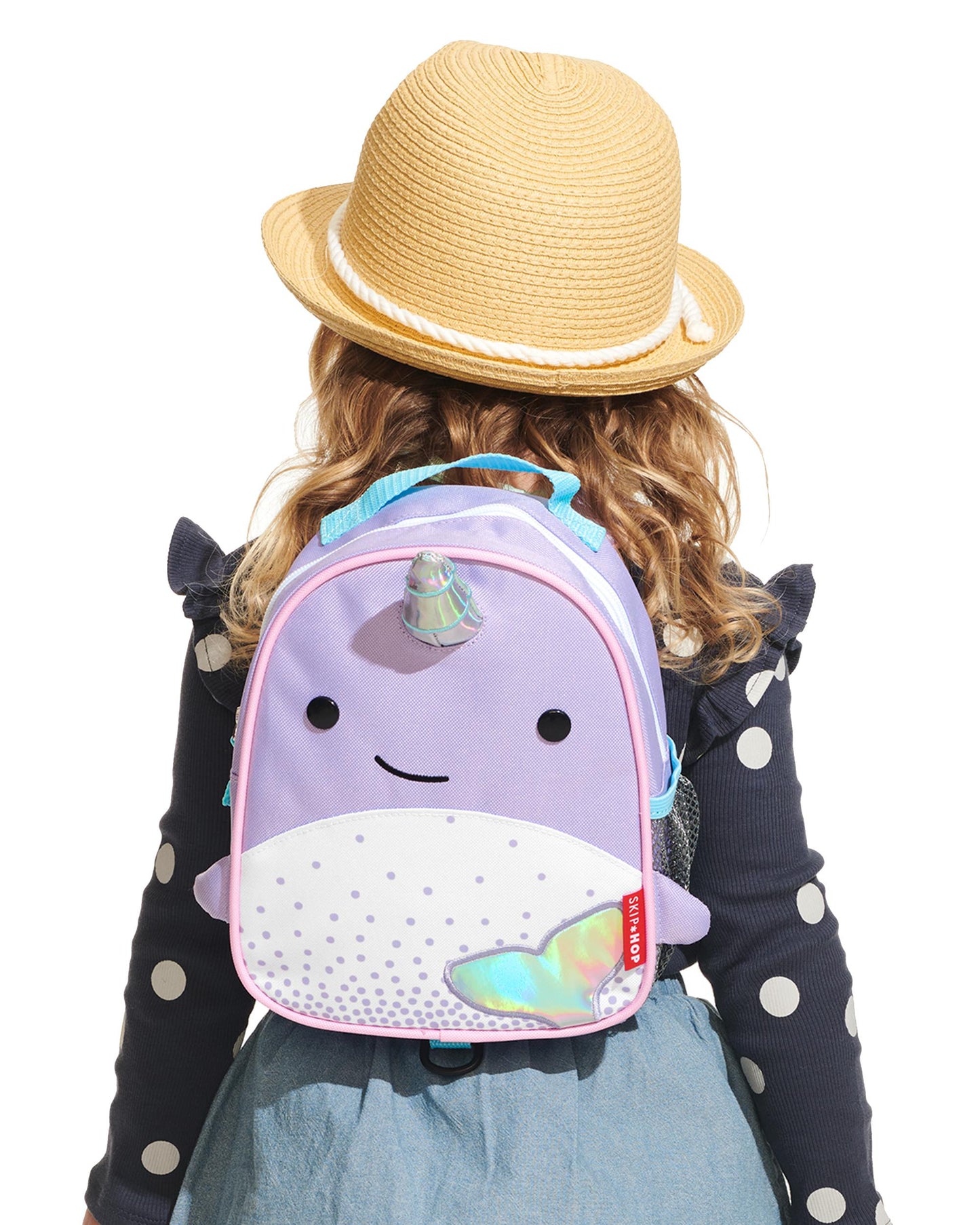 Mochila Skip hop delfin unicornio con arnés