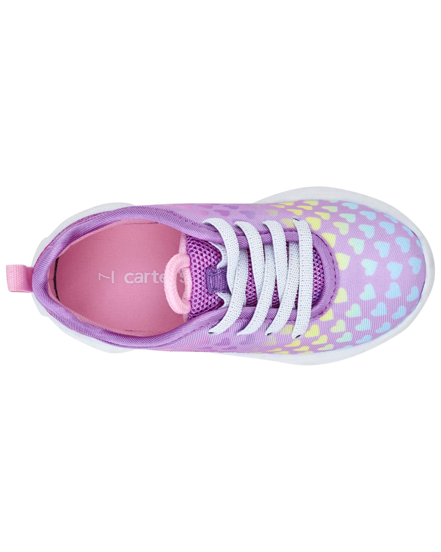 Tenis niña Oshkosh rosado morado luces