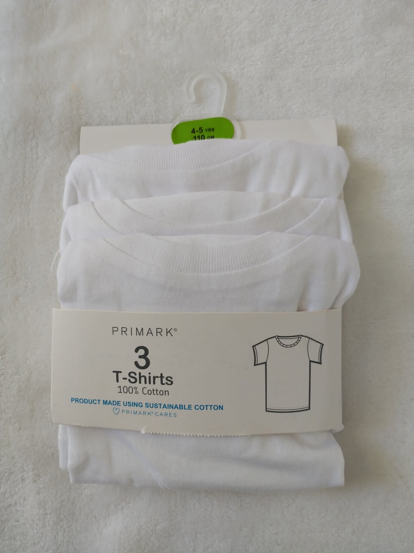 Set 3 Camisas blancas centro unisex