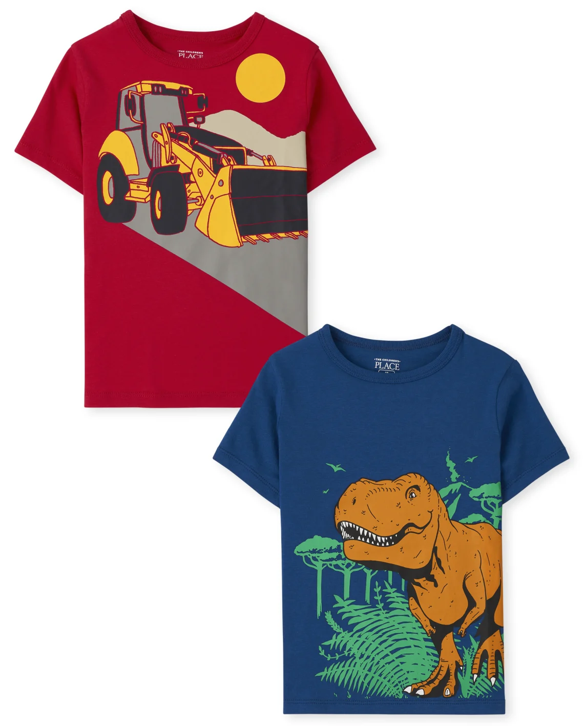 Set 2 camisas bebe niño dinosaurios Children's Place