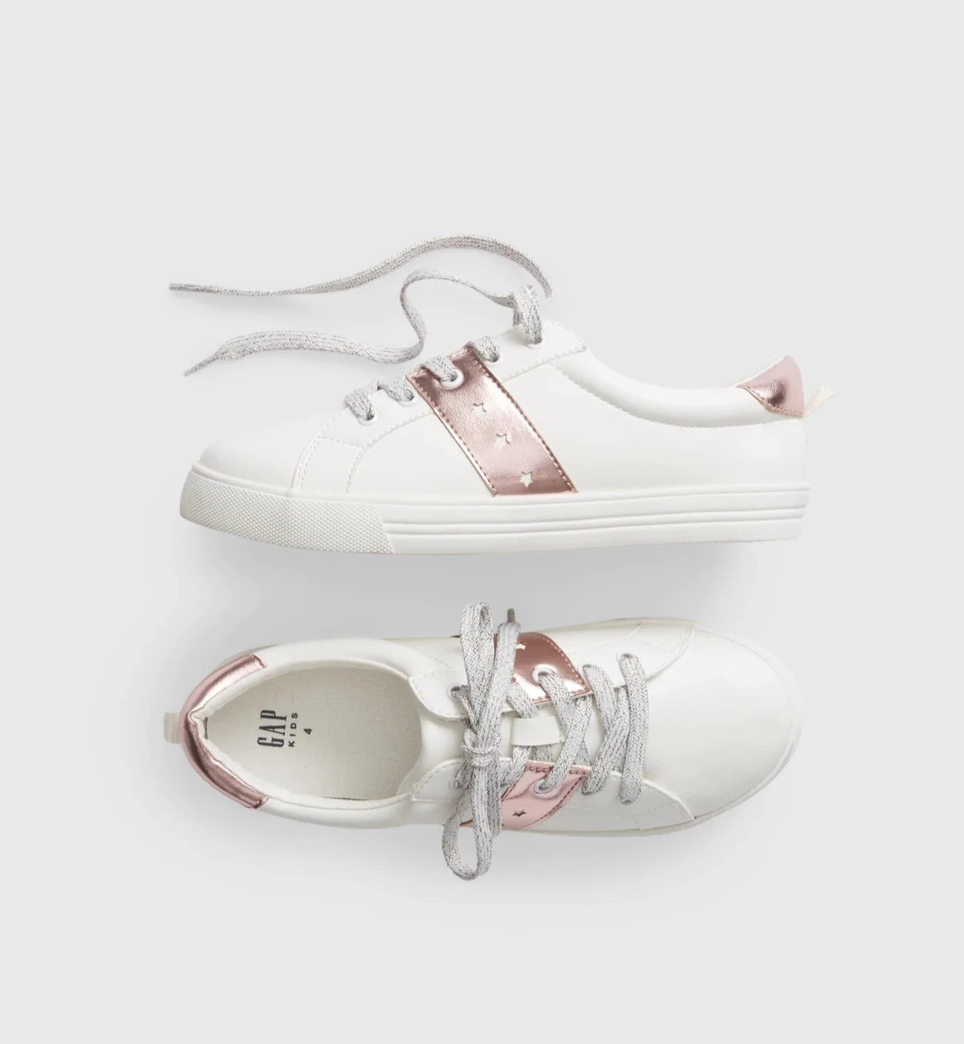 Tenis blancos Sneakers Gap niña 13 - 5 youth