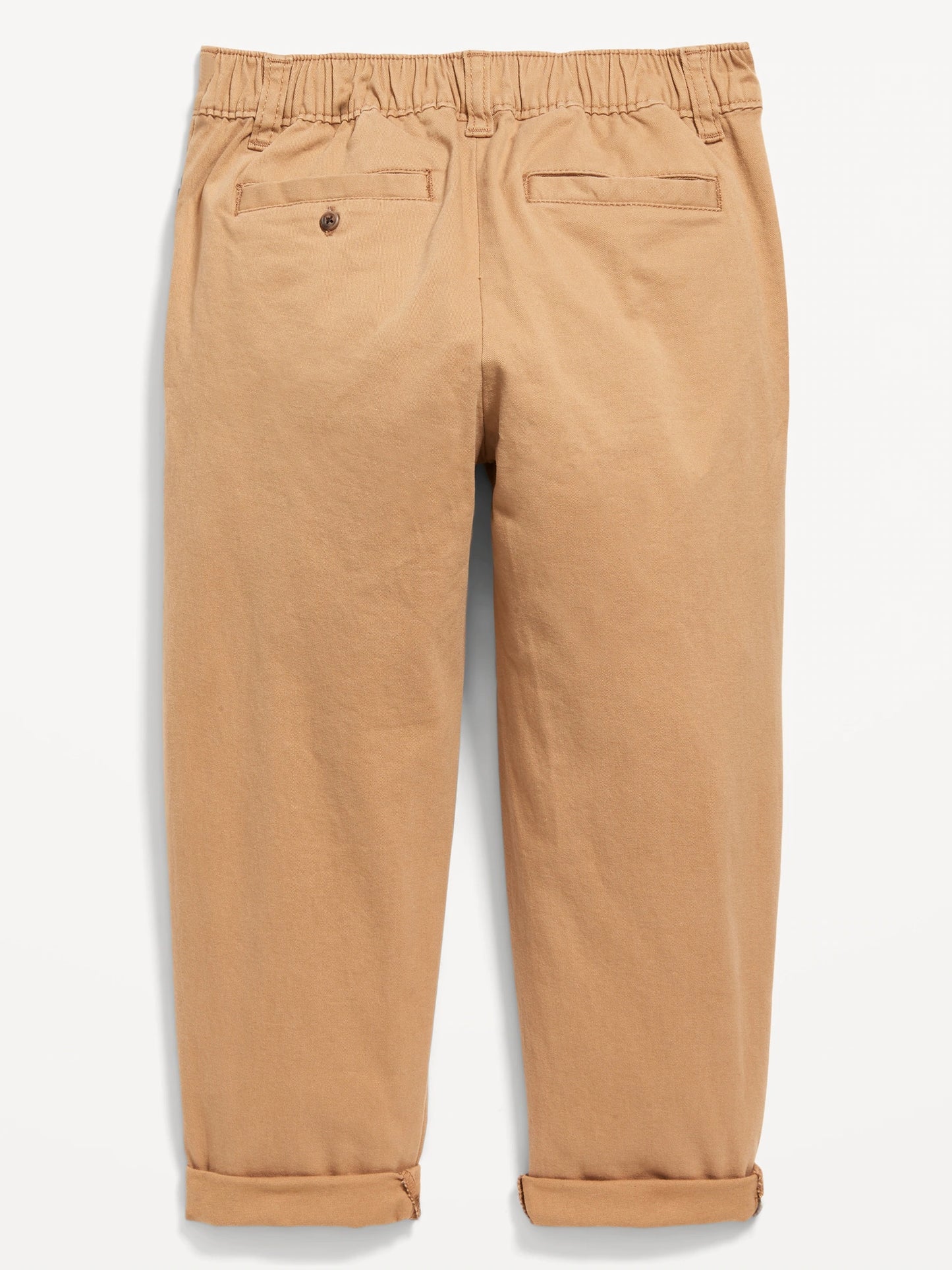 Pantalon beige tela formal old navy niño