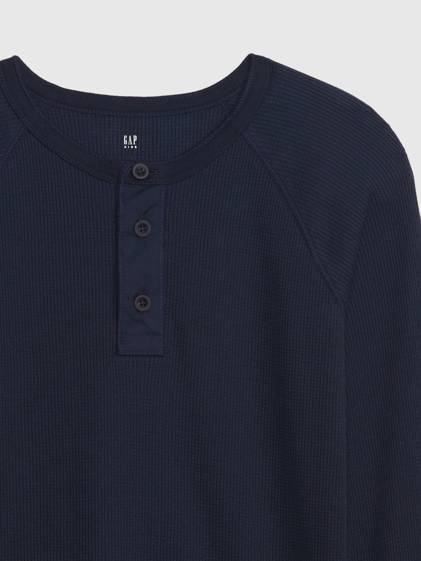 Camisa azul niño Gap manga larga