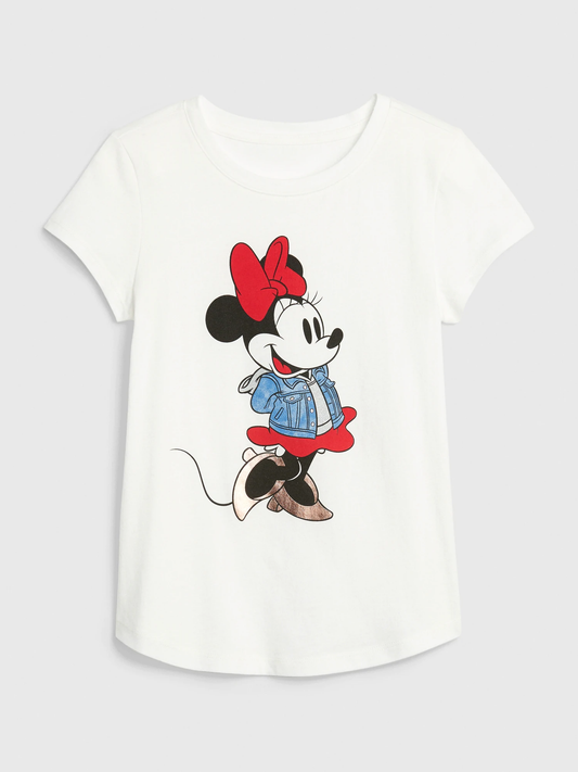Camisa blanca minnie Disney GAP promo 3x1000