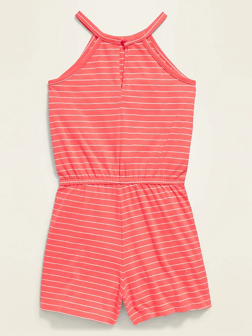 Romper rayas rosado Old Navy niña talla 14 promo 4x1000