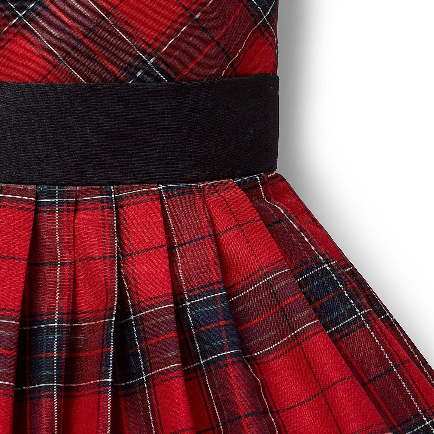 Vestido rojo cuadros Henry And Hope 82658288