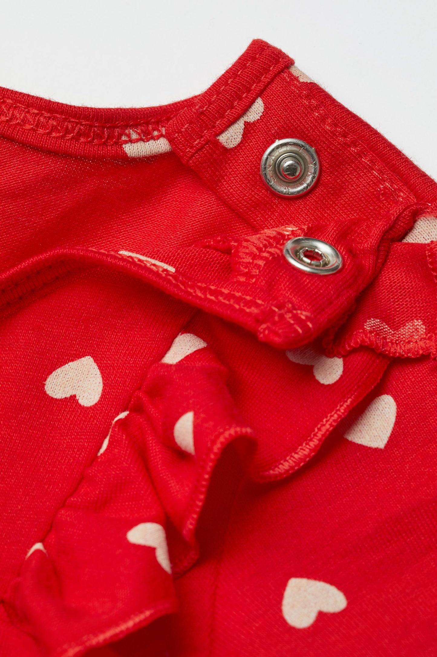 Vestido rojo corazones H&M niña