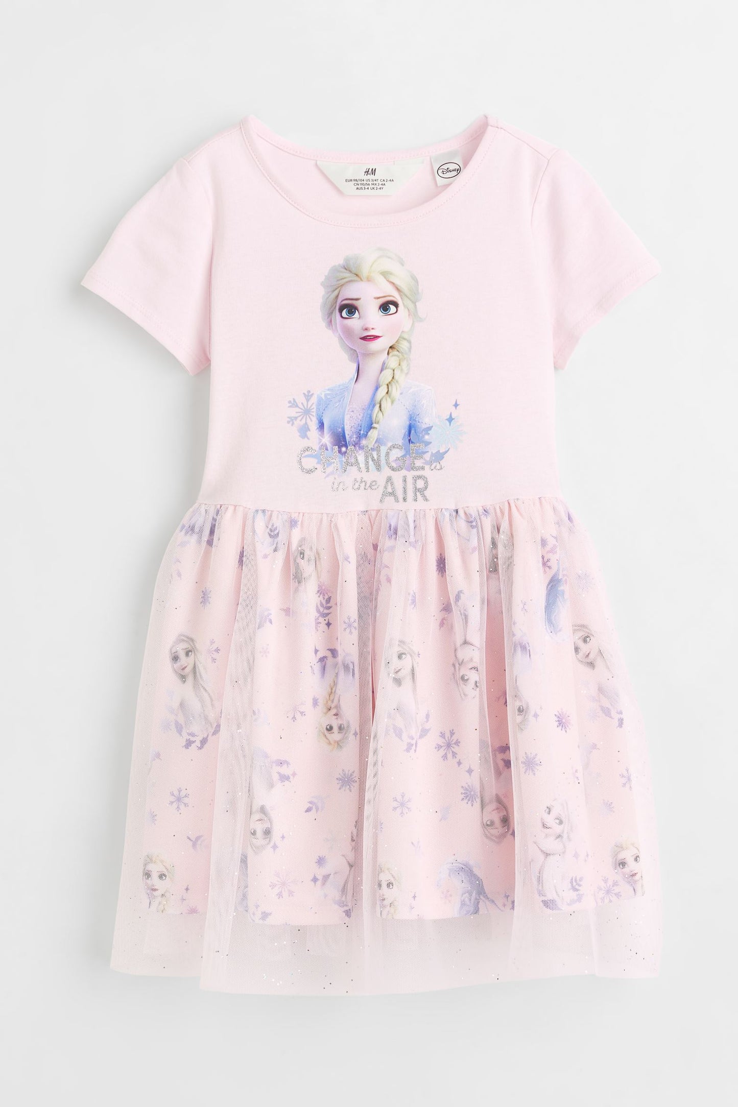 Vestido rosado tutu Disney H&M frozen 99581168