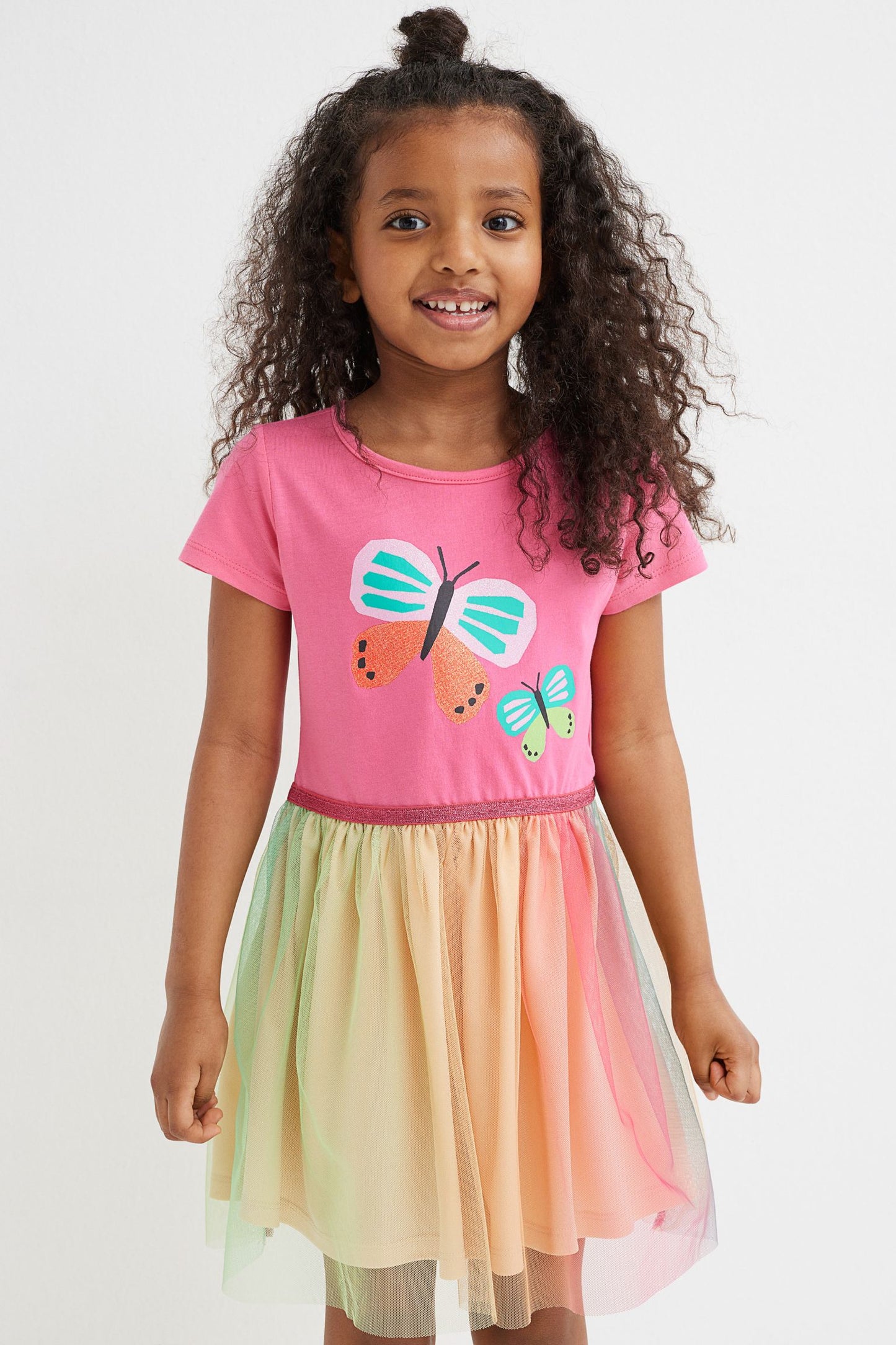 Vestido niña tutu H&M mariposas 23192560 promo 2x1000