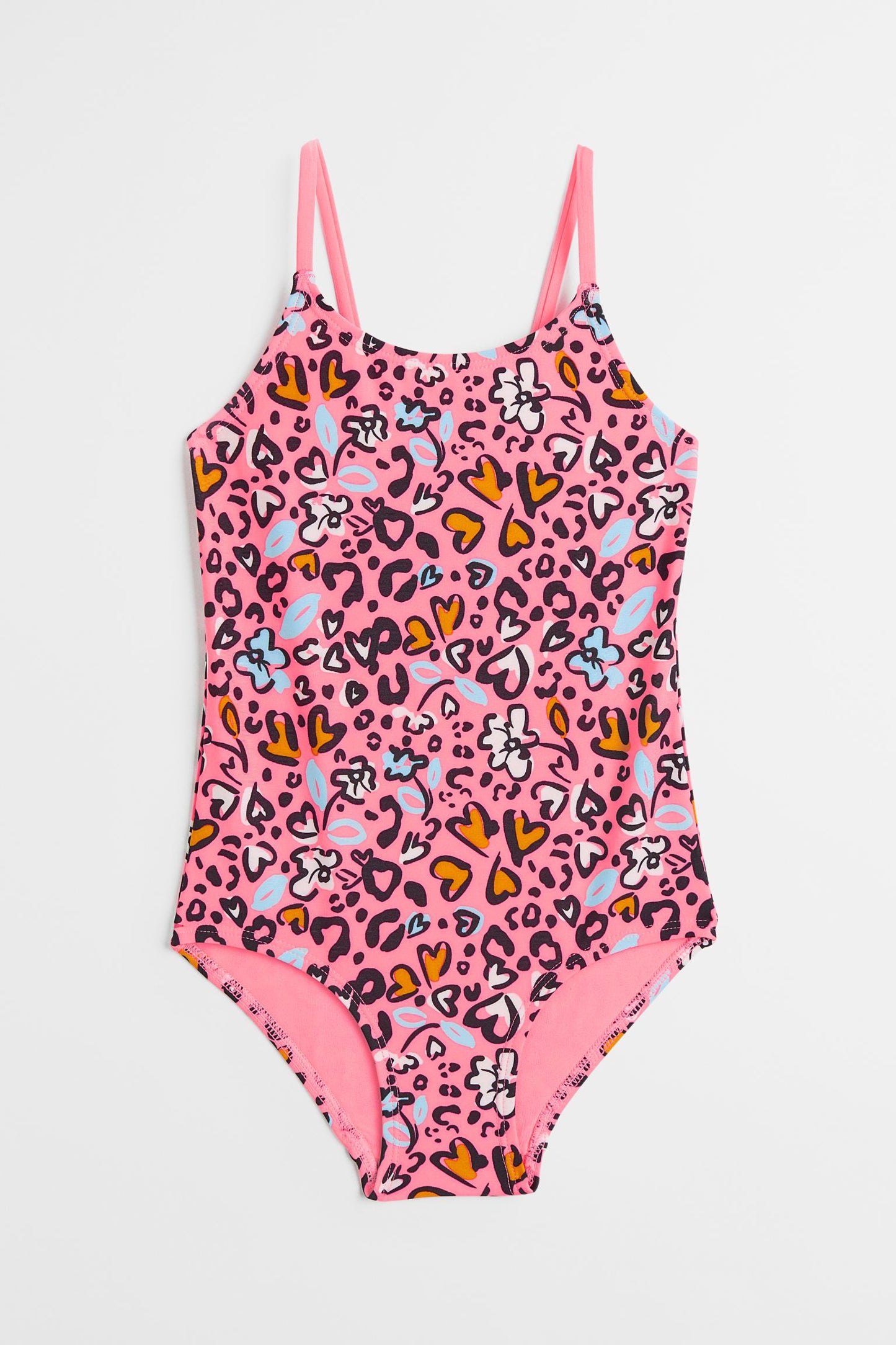 Traje de baño H&M niña corazones flores promo 4x1000