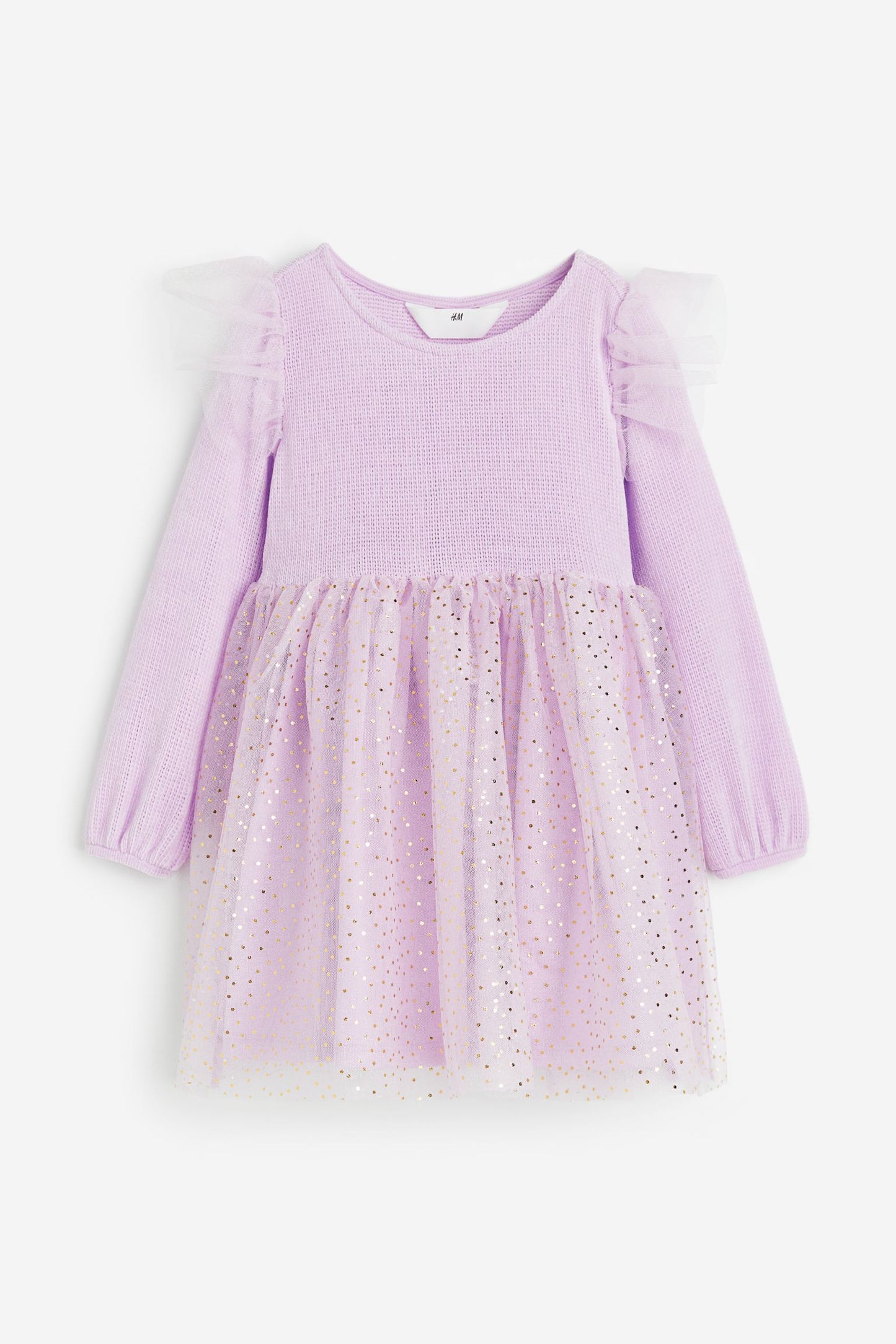 Vestido morado tutu niña H&M brillante eventos 50831344