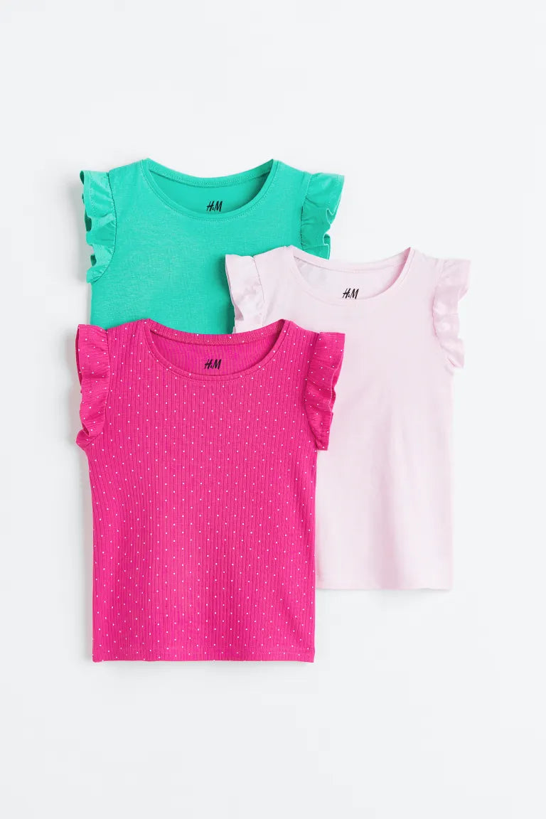 Set 3 camisas H&M niña – Shop HN