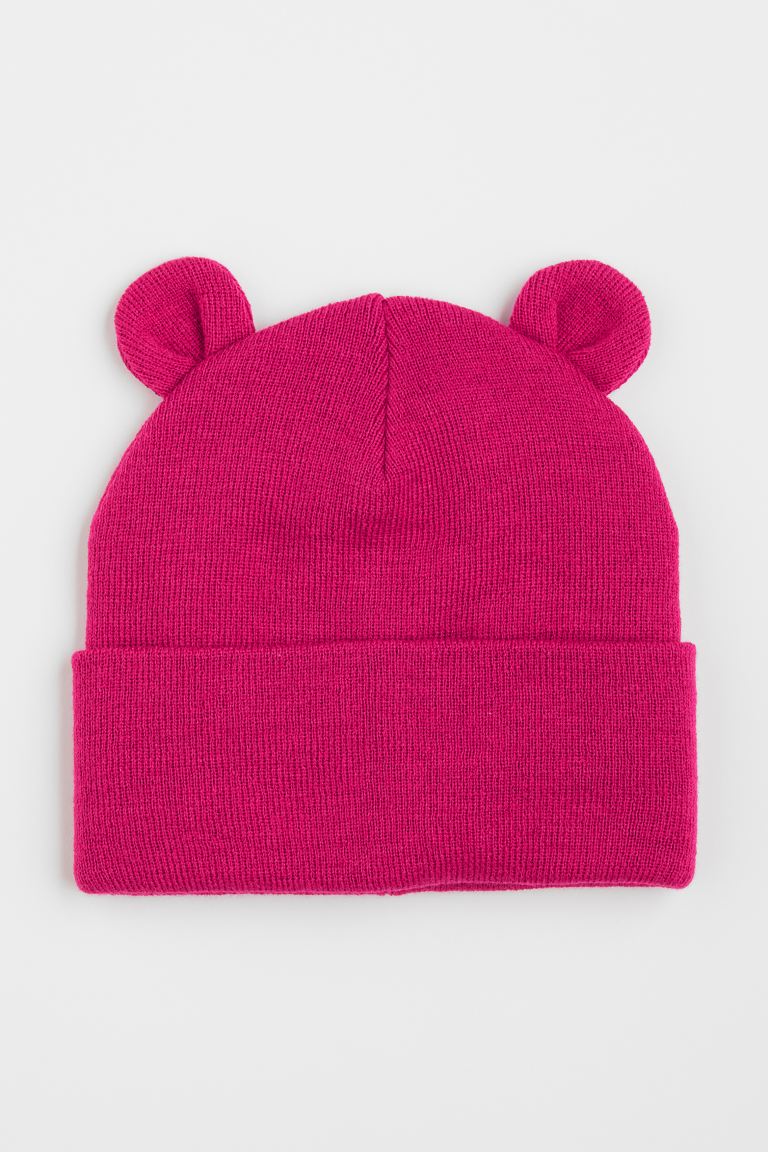 Gorro rosado fucsia H&M bebe niña