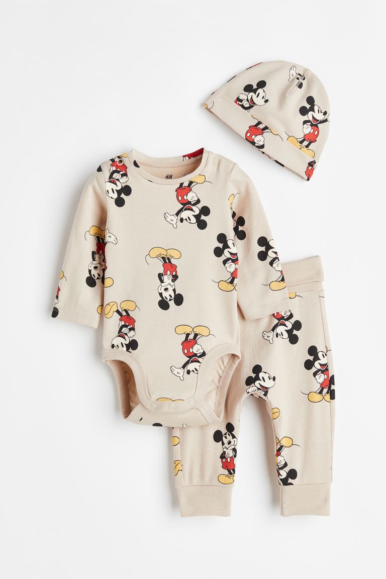 Tienda H&m Ropa De Bebe Hm Set Piezas H&M Mickey Disney Bebe