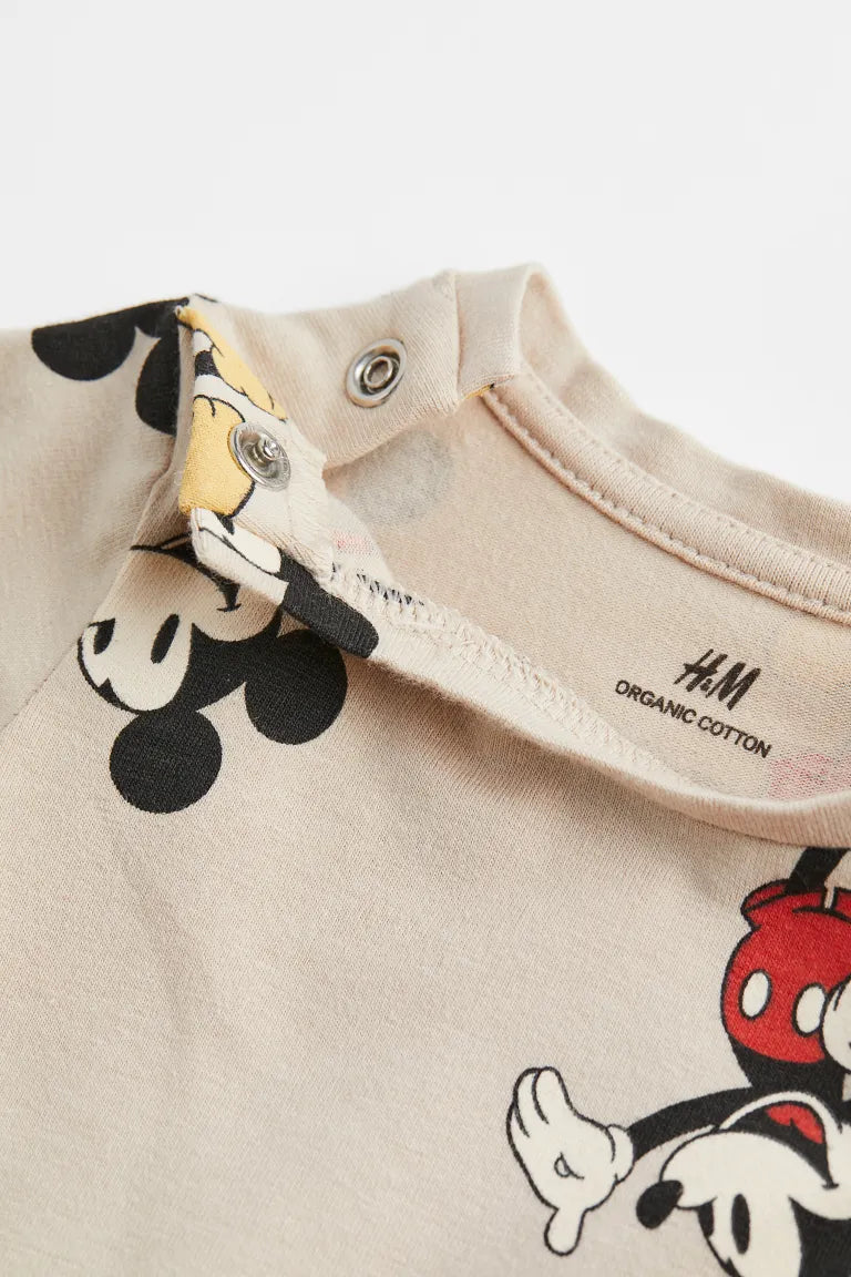 Set 3 piezas H&M mickey disney bebe niño