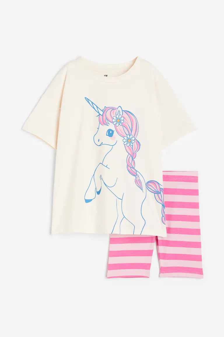 Camiseta unicornio niña best sale h&m