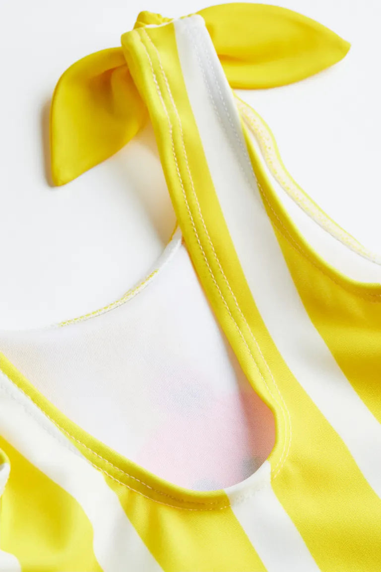 Traje de baño amarillo niña H&M