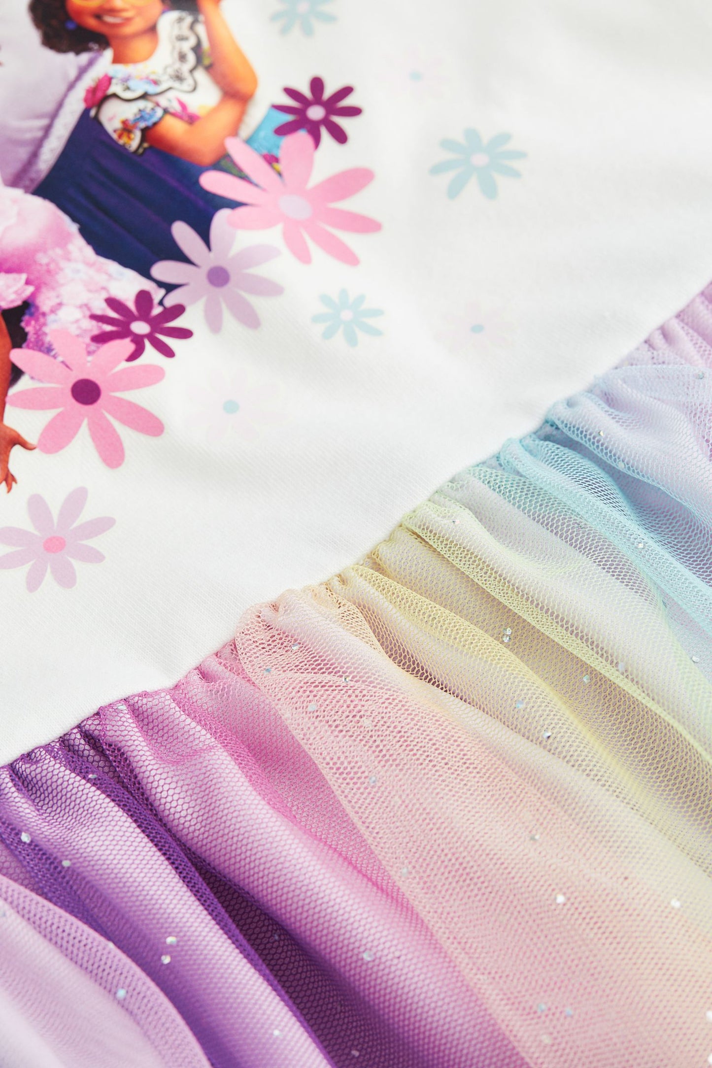 Vestido encanto Disney H&M tutu colores