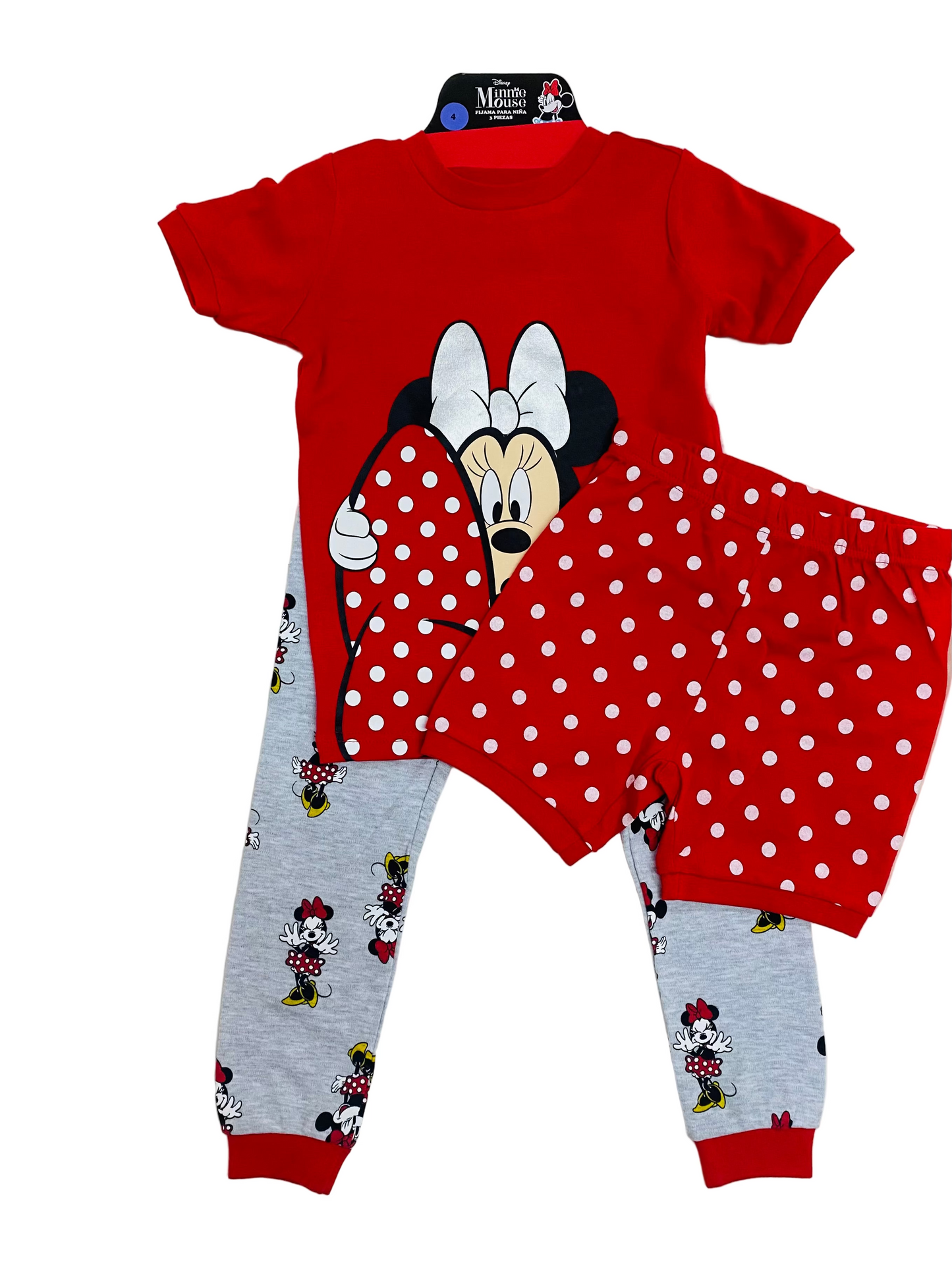 Pijama niña 3 Piezas Minnie Disney 54686960