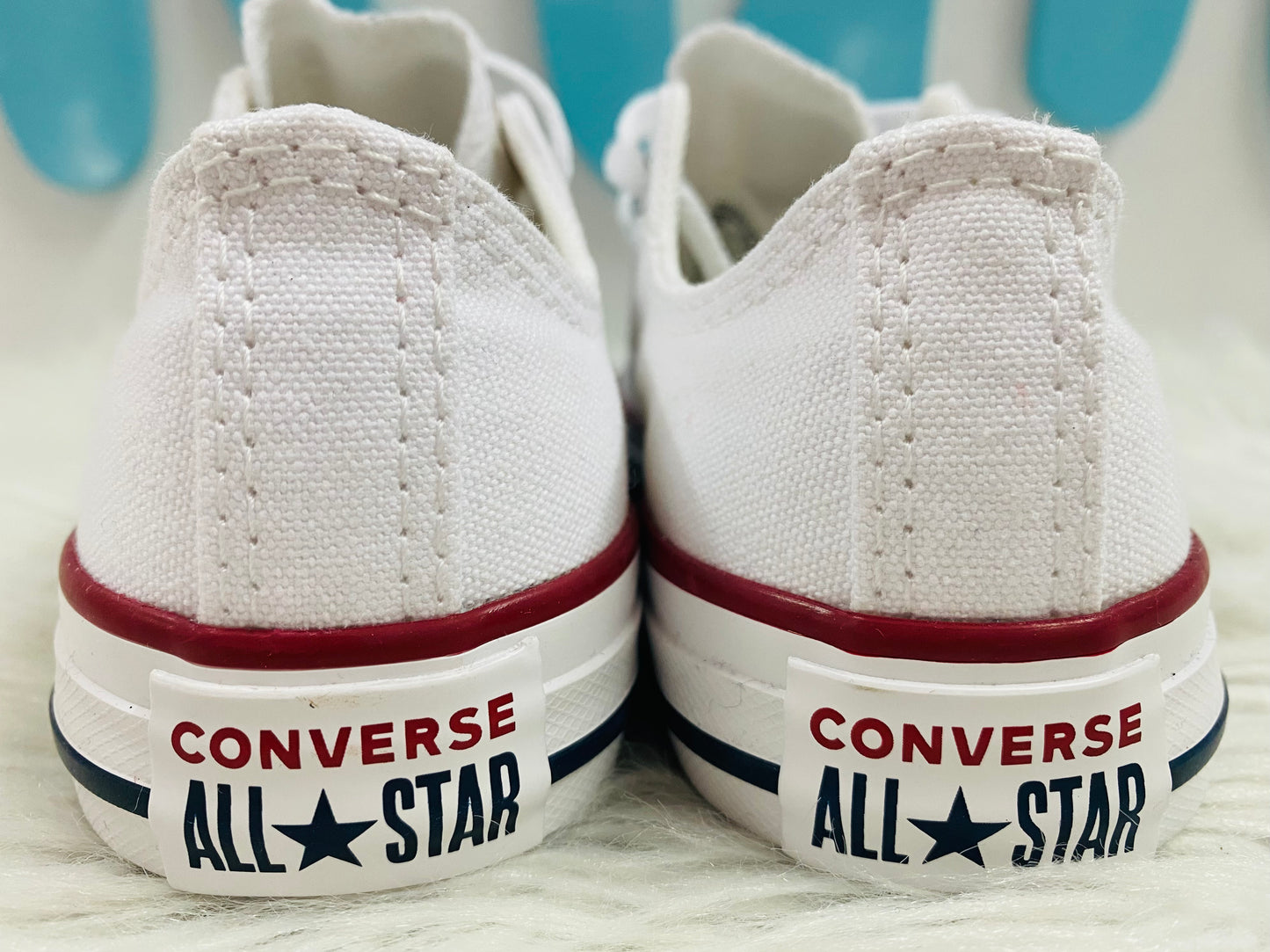 Tenis blancos Converse all star auténticos 100% Plantilla baja