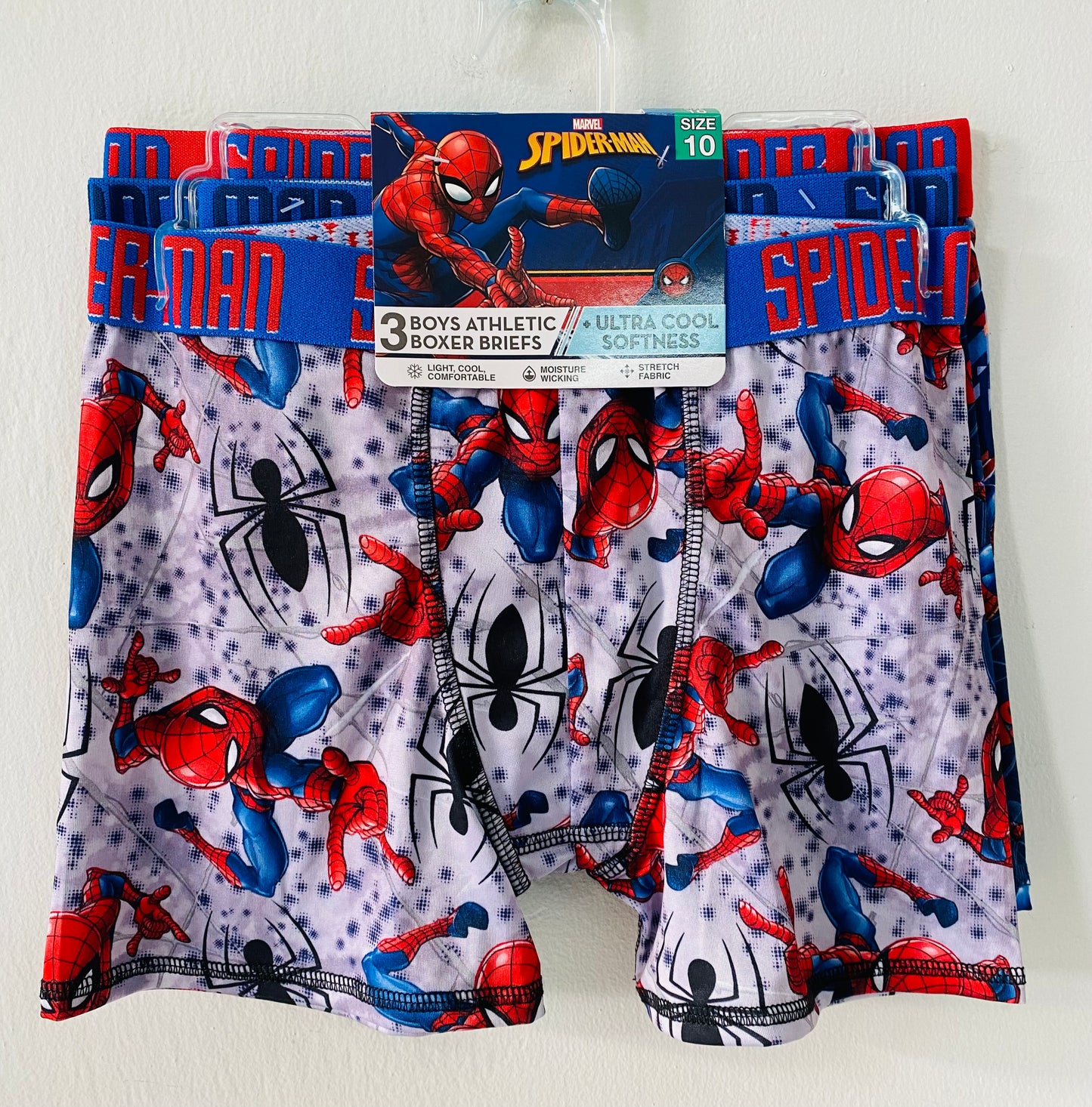 Bóxer 3 pack Spiderman niño