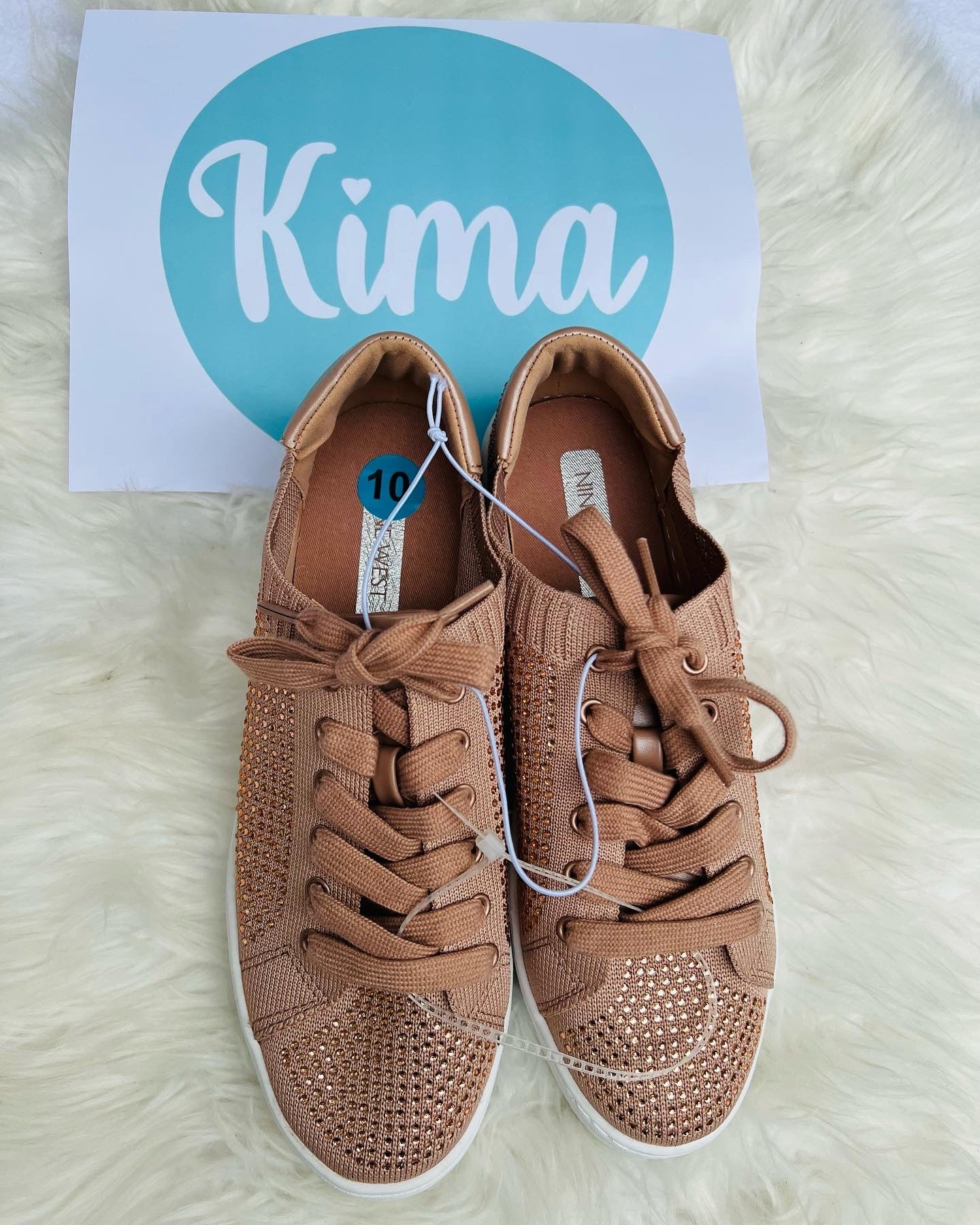 Tenis dorados cafe adulto mujer niña grande zapatos dama
