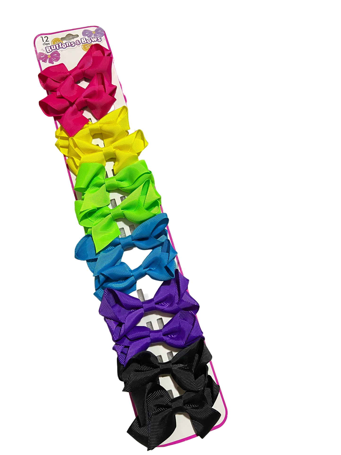 Set 12 ganchos niña accesorios promo 3x1000
