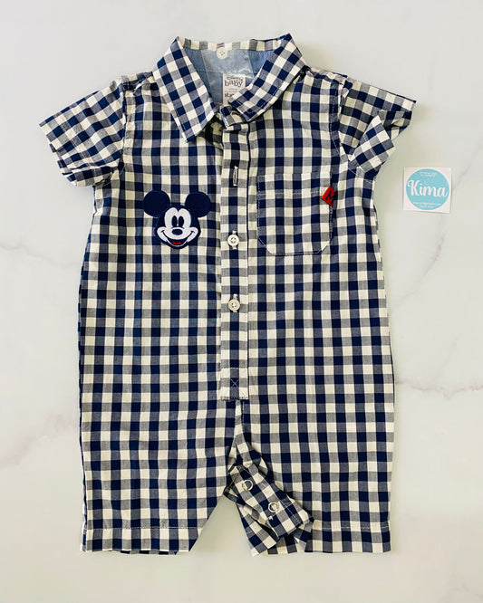Mameluco Niño Mickey azul