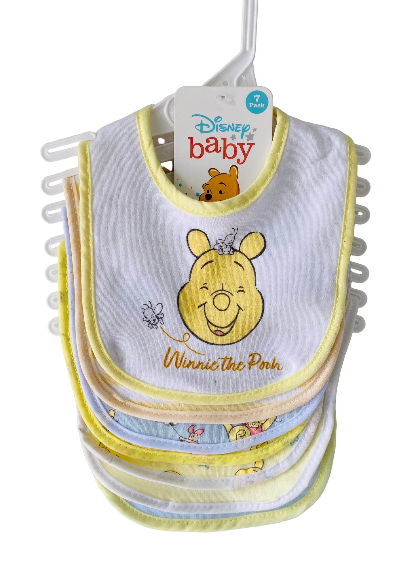 Set 7 Baberos Disney bebe Niño Niña Winnie The pooh