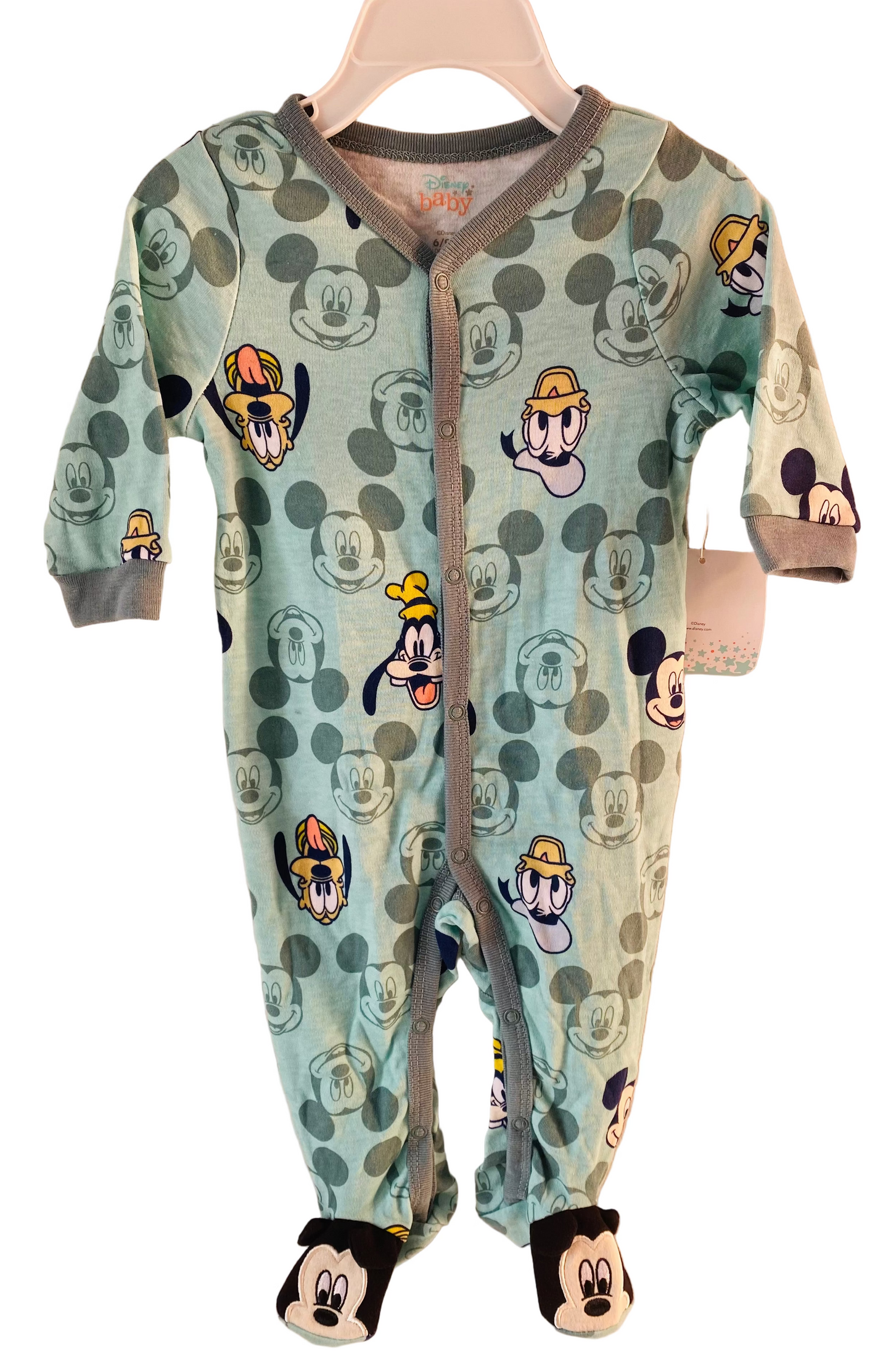 Pijama mickey verde Disney bebe Niño