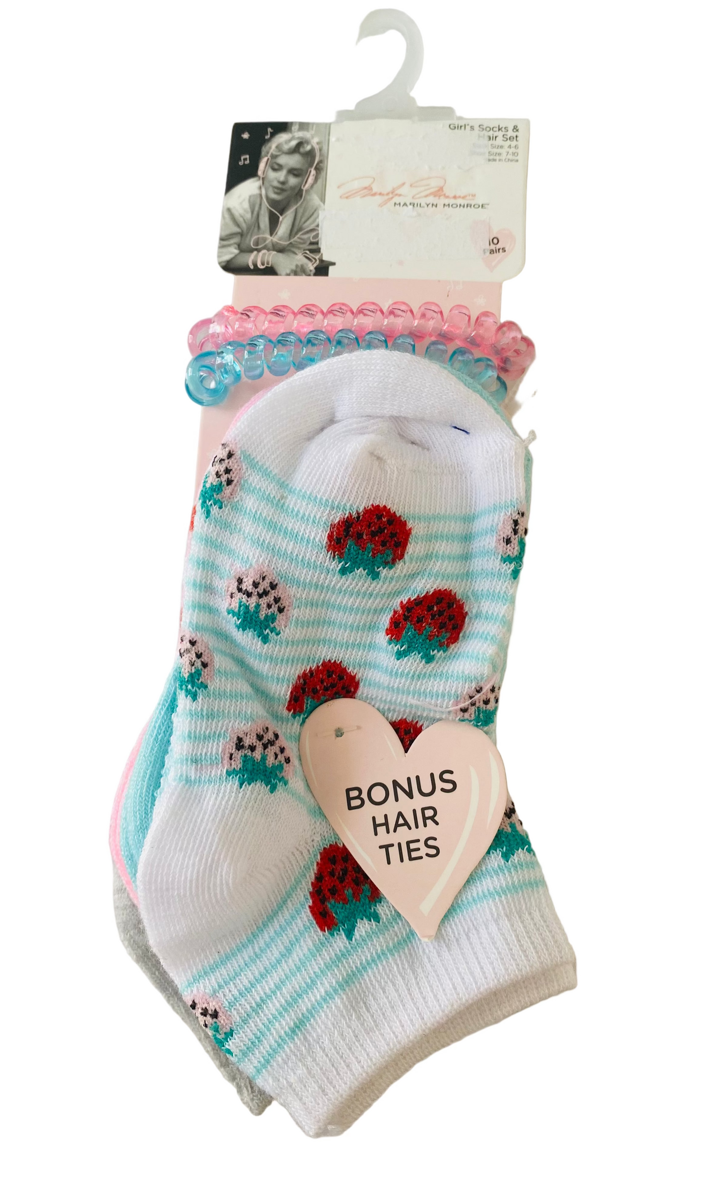 Set calcetines niña frutas