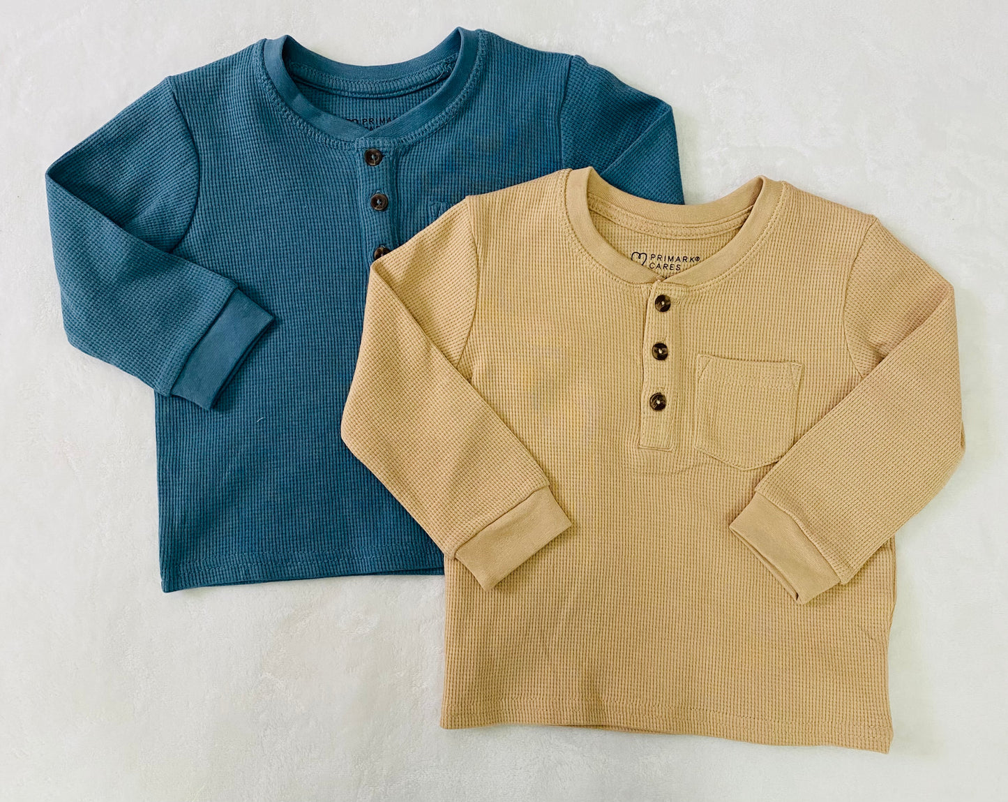 Set 2 piezas camisa Primark niño manga larga
