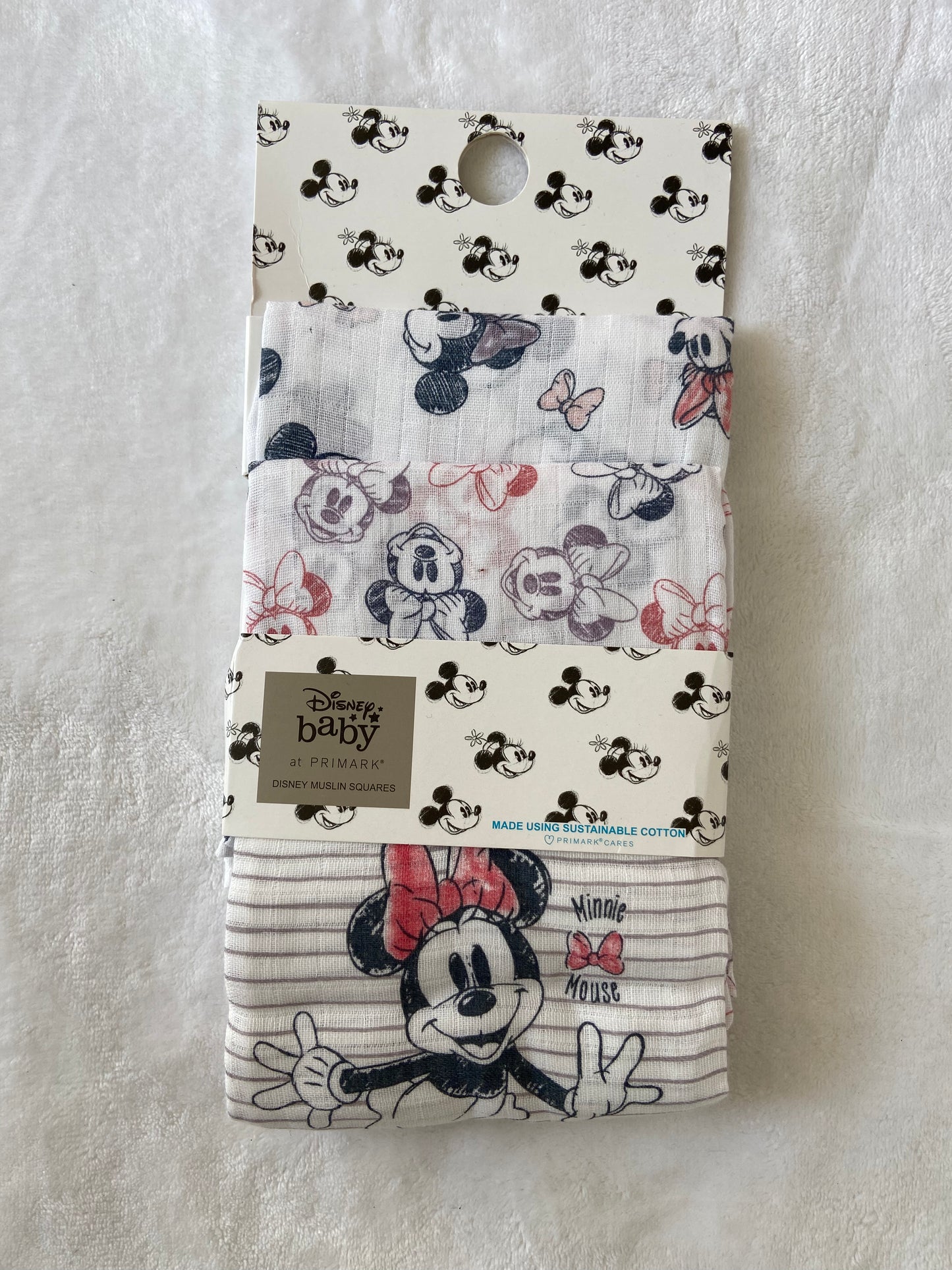 Cobijas Sábanas 2 piezas Minnie Disney Primark