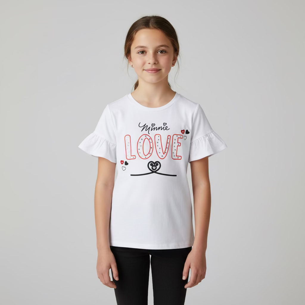 Camisa blanca niña Minnie Disney 11064560