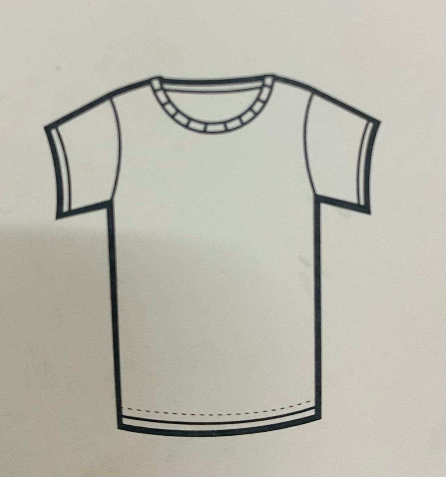 Set 3 Camisas blancas centro unisex
