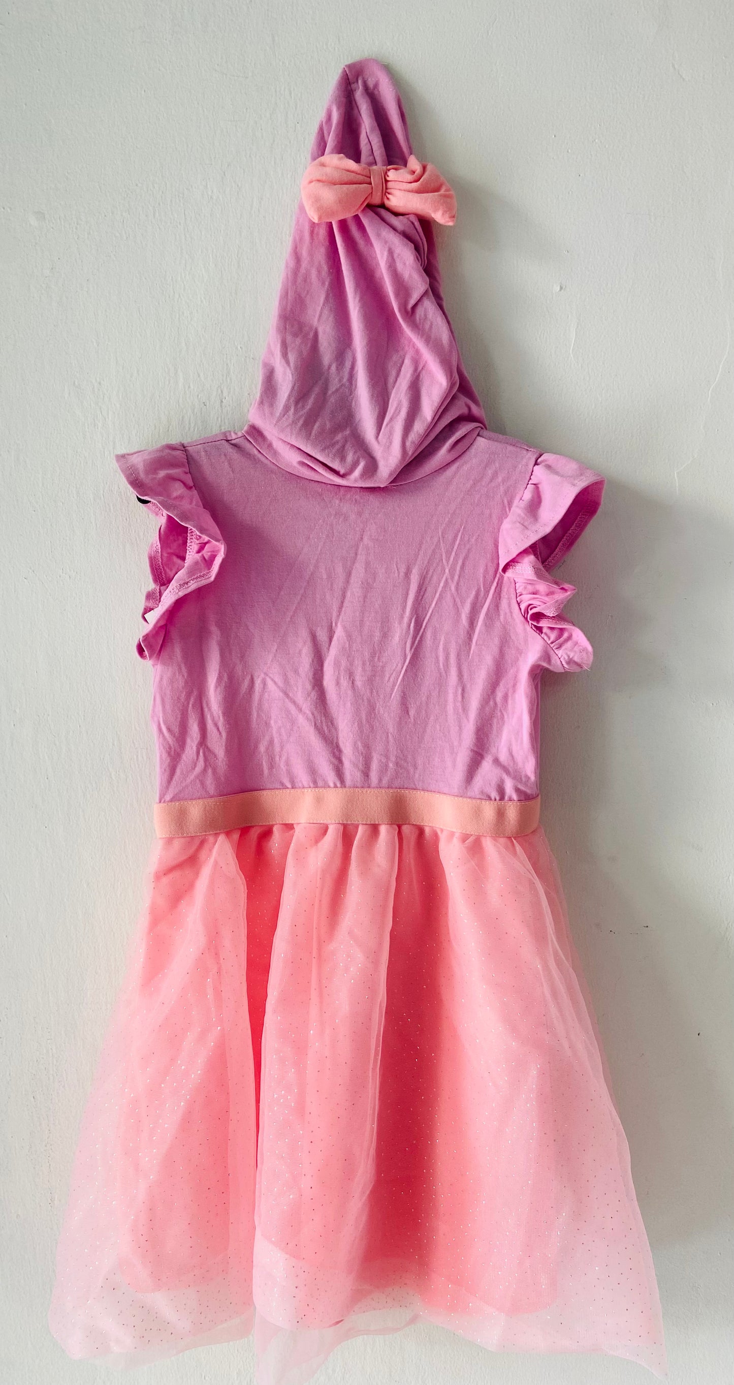 vestido Lol morado rosado tutú niña
