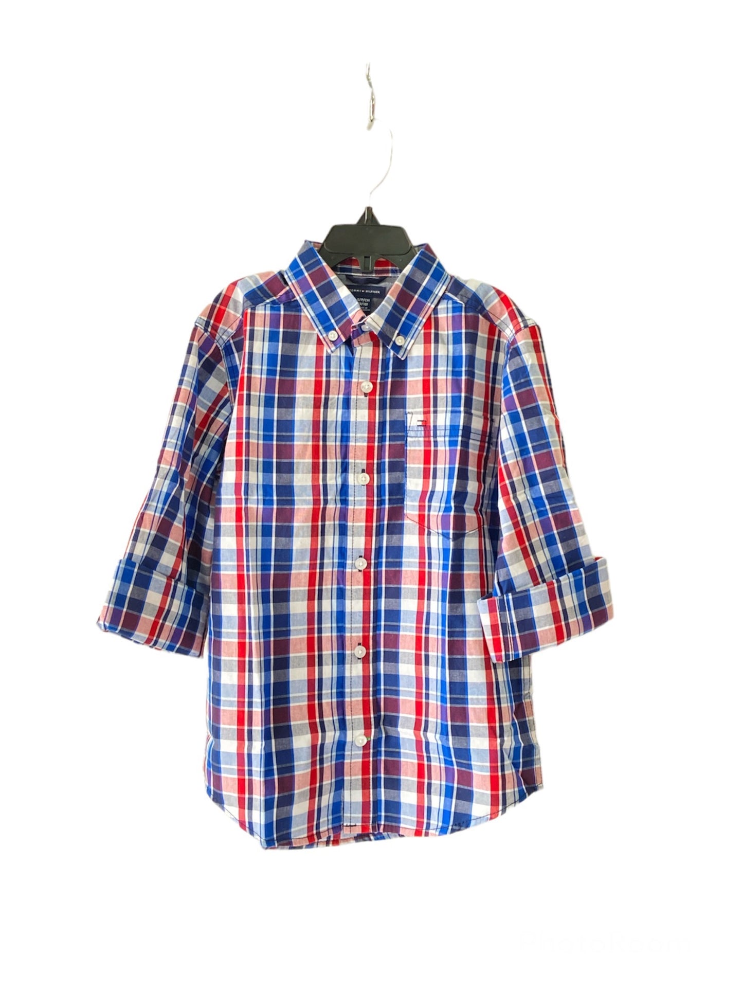 Camisa Tommy Hilfiger cuadros niño Talla de 10 a -20