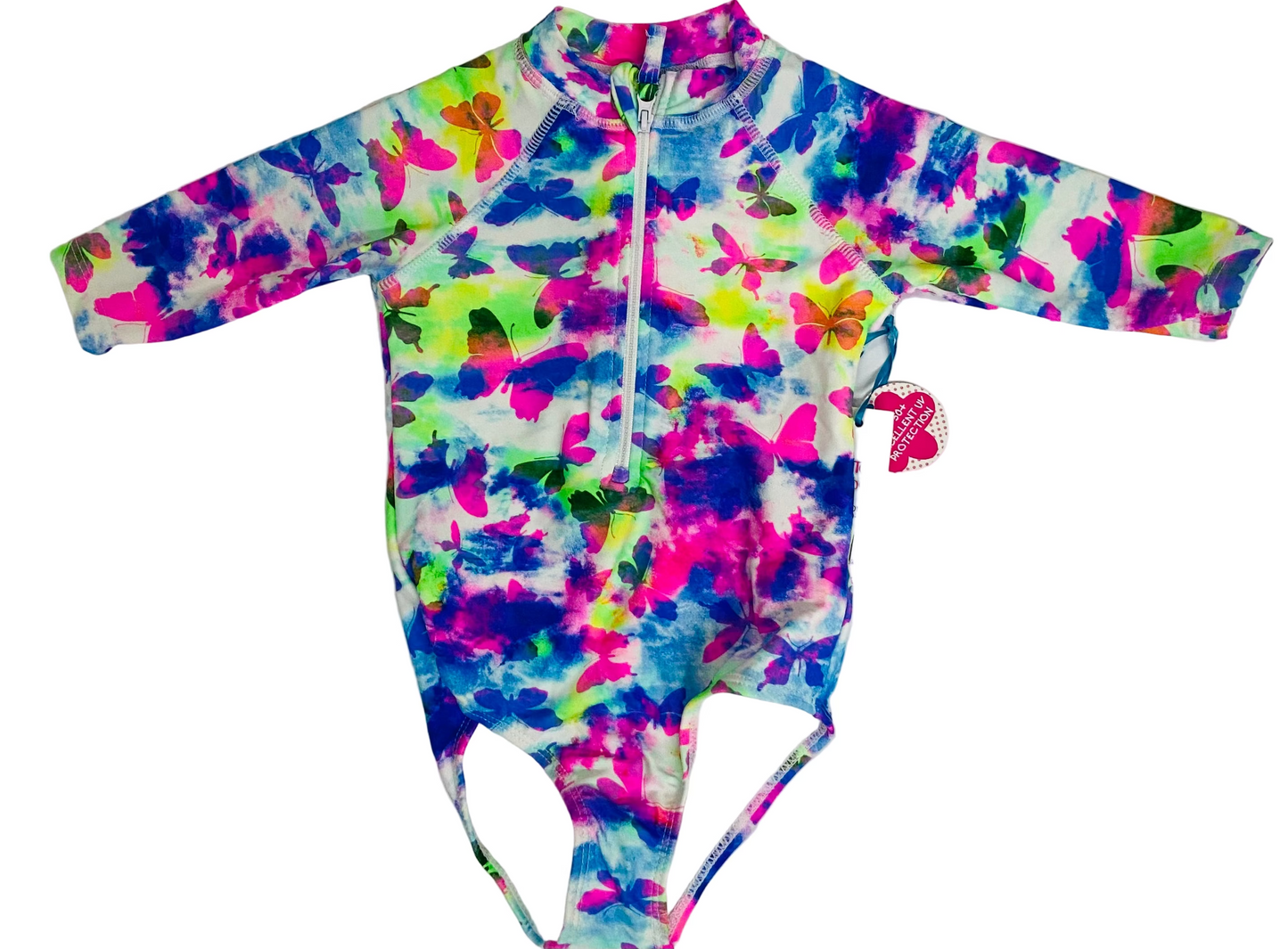 Traje de baño 1 pieza manga larga niña