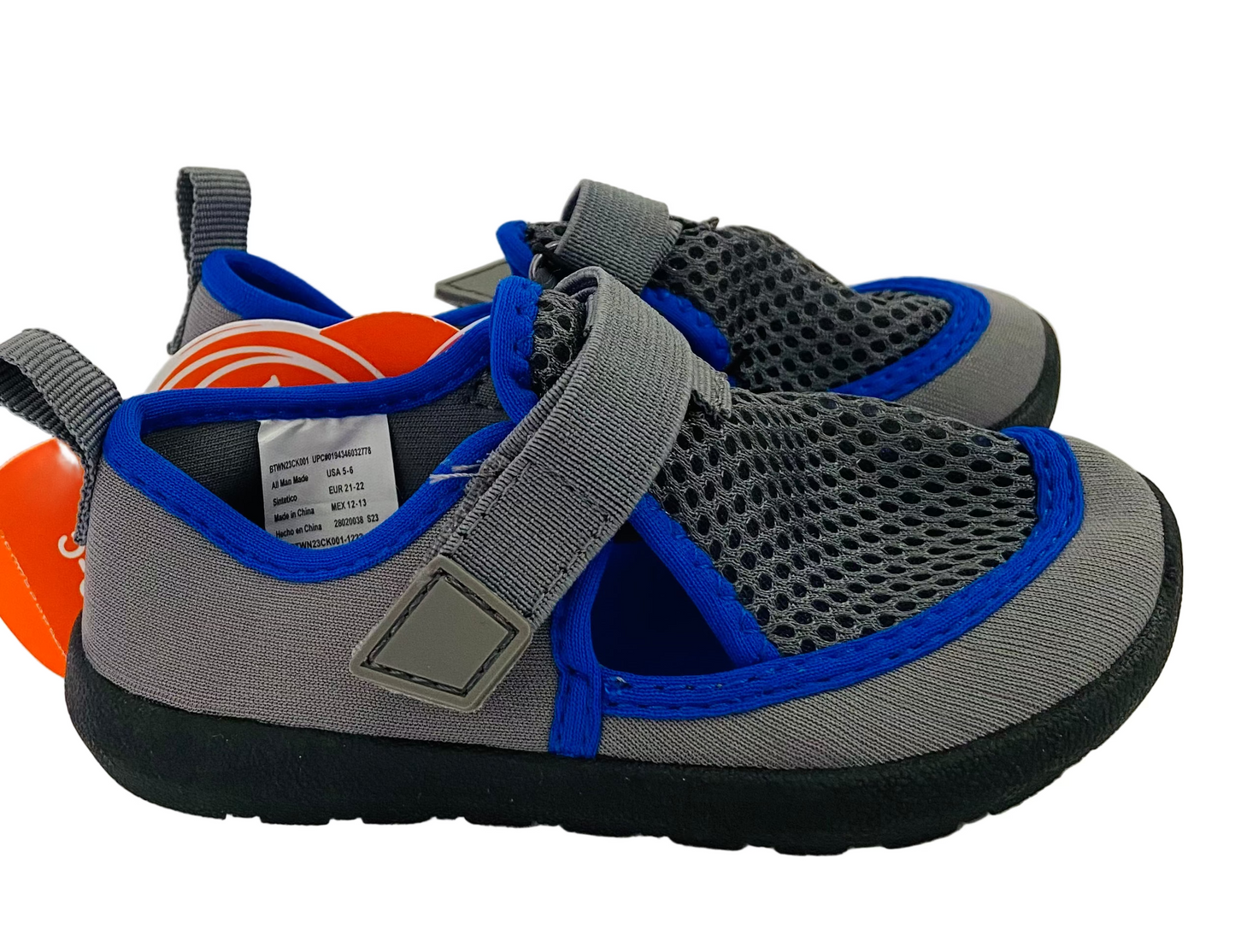 Zapatos agua gris wonder niño water shoes promo 2x1000